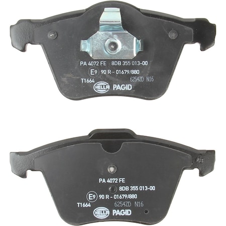 Pagid Brakes Disc Brake Pad, 355013001 355013001